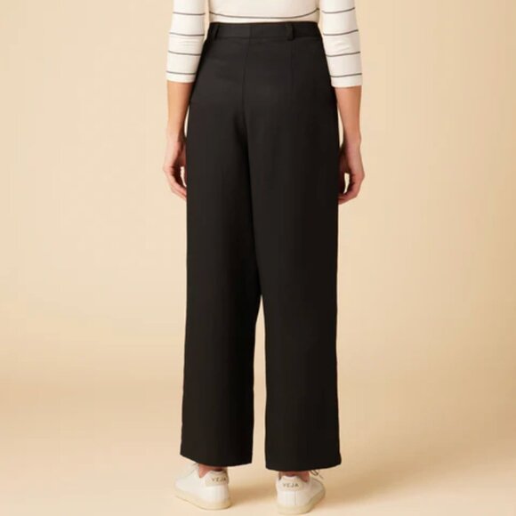 Amour Vert NWT Women's Tencel Twill Wide Pant - Picture 3 of 10